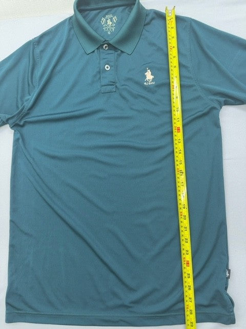 Royal Berkshire Polo Club Teal XXL Short Sleeve Polo Shirt