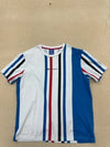 Champion Men's Multicolor T-Shirt – Size L, Logo, Striped