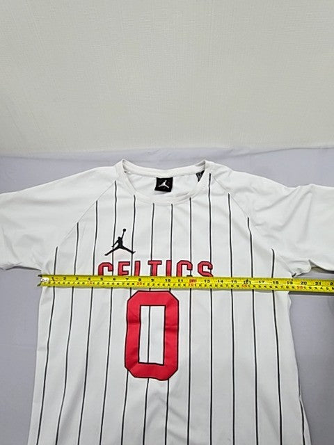 Jordan NBA Swingman Jersey White Striped XL Men's Short Sleeve
