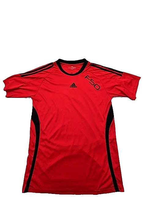 Adidas Men's Red Jersey – Size XL, F50 Crewneck f50 crewneck, Short Sleeve