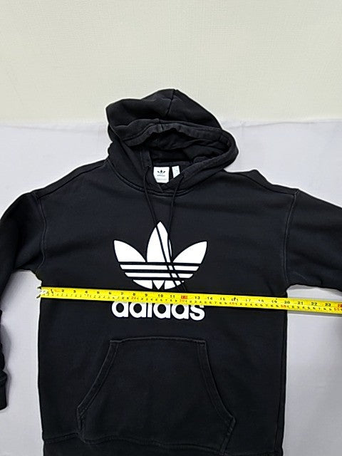 Adidas Trefoil Men's Black Pullover Hoodie S USA NWT