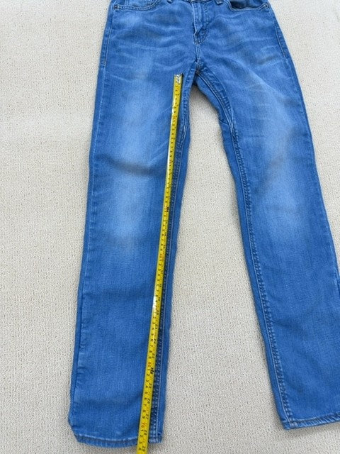 Levi's 501 Original Fit Jeans W29 L32 Medium Wash Men Straight Leg