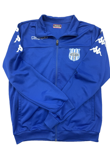 Kappa Men's Blue Track Jacket Med Full Zip Vintage Polyester