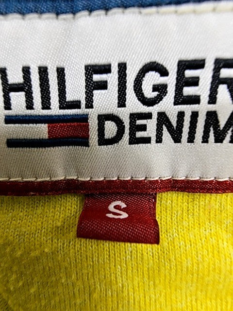 Tommy Hilfiger Yellow Crew Neck Short Sleeve T-Shirt Men S