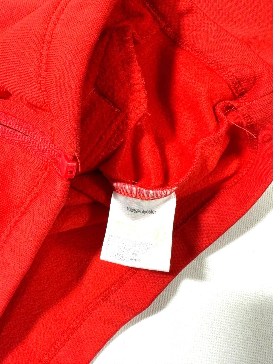 Umbro Red Track Jacket Fcbf Football Club Bousbecque Feminine - Size S