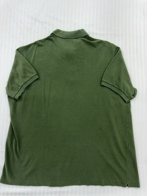 Lacoste Men's Green Polo Shirt Size 7 Classic Fit