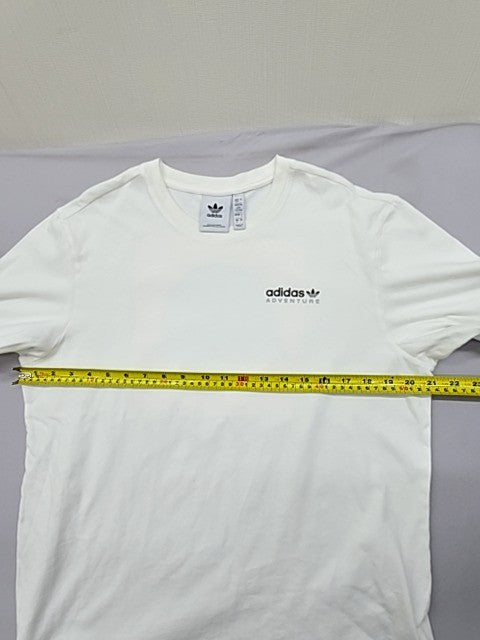 Adidas Men's White Adventure Graphic Tee M Originals NWT