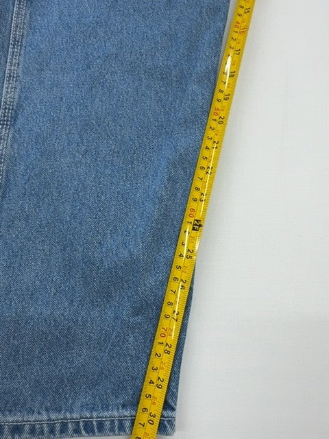 Lee Men Blue Carpenter Jeans W36 L34 Workwear Relaxed Fit