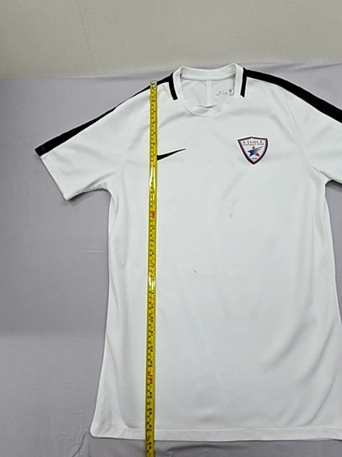 Nike Men's White Dri-FIT Jersey T-Shirt Size M Short Sleeve