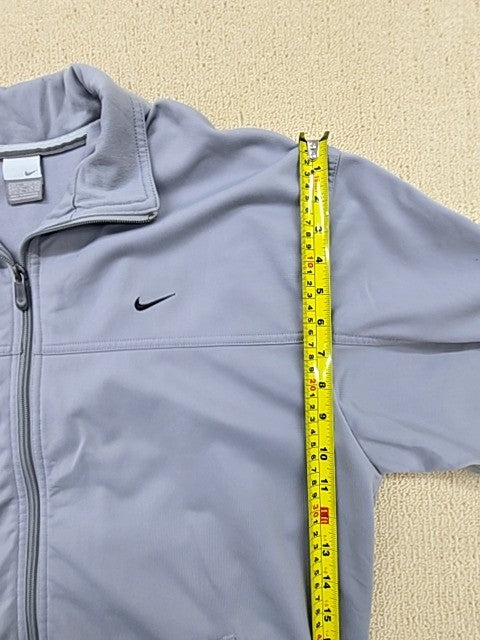 Nike Men's Gray Therma-FIT Full-Zip Performance Jacket L