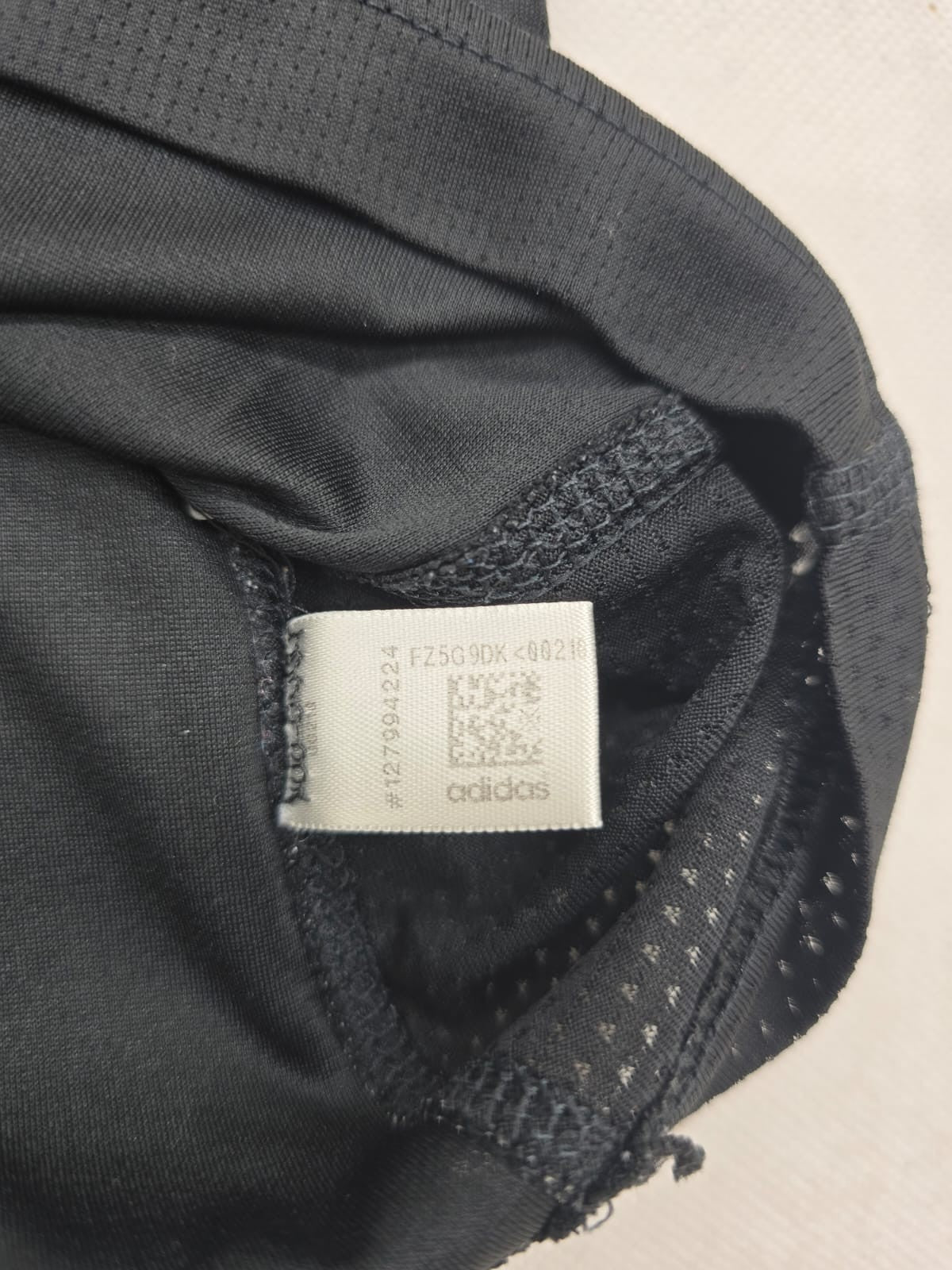 Adidas Running Primegreen T-Shirt Black Size M Made in Indonesia