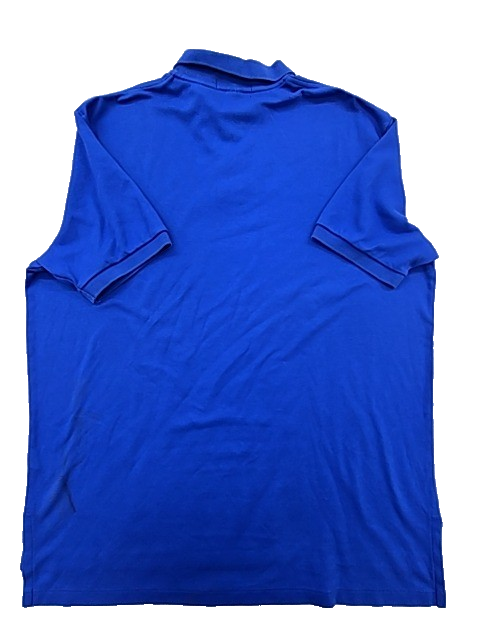 Polo Ralph Lauren Men's XL Blue Cotton Polo Shirt Red Pony Logo