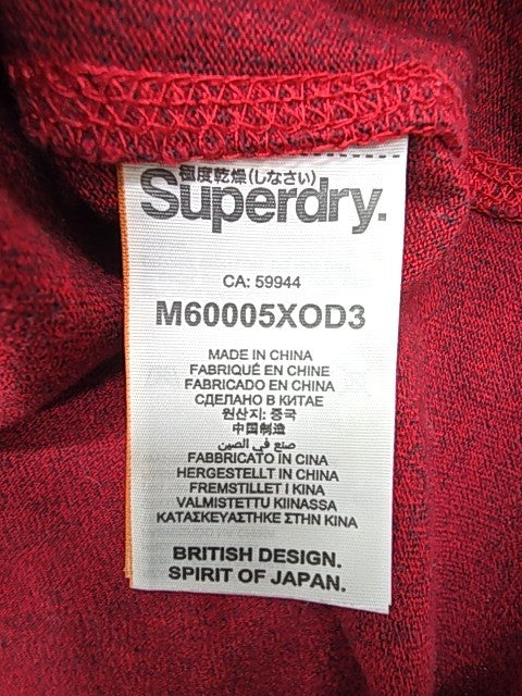Superdry Boys Red Tank Top size M product image 4