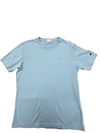 Champion Unisex Blue T-Shirt – Size S, Logo, Short Sleeve