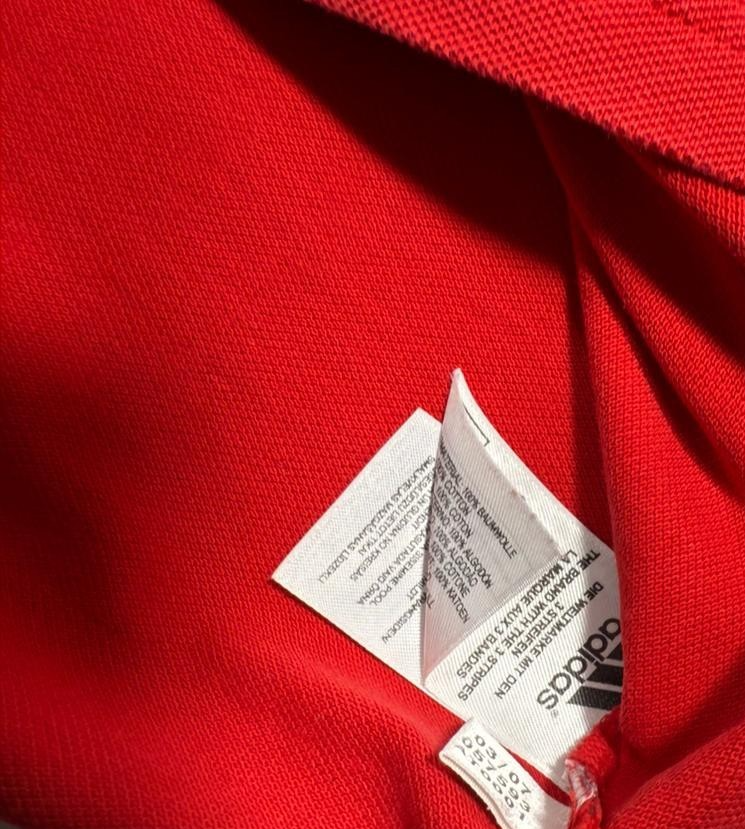 Adidas Men's Polo Shirt Embroidered Slovakia Emblem Authentic Size M