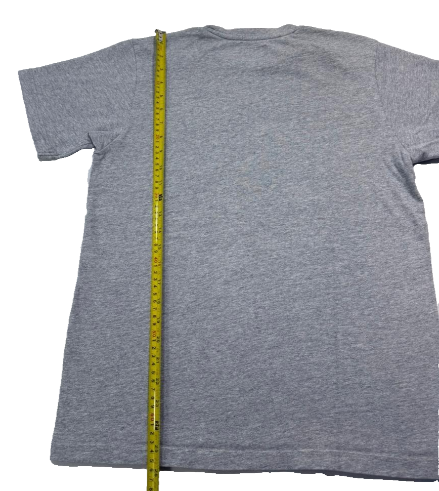 Supreme 100% Cotton Men's T-Shirt, Gray, Size Small