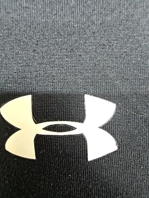 Under Armour Men's Black HeatGear Graphic T-Shirt Size M Crew Neck