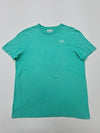 Kappa Men's Turquoise Logo Cotton T-Shirt Size L Regular Crew Neck