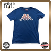Kappa Men's Multicolor T-Shirt – Size M, Logo, Short Sleeve