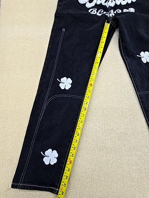 11KN Unisex Black Jeans size L product image 8