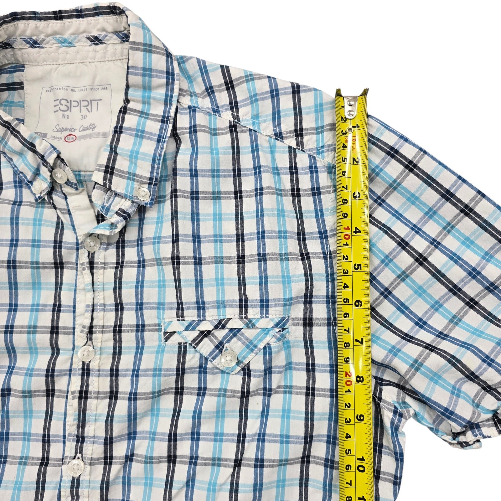 Esprit Men Blue Shirt size 30 product image 6