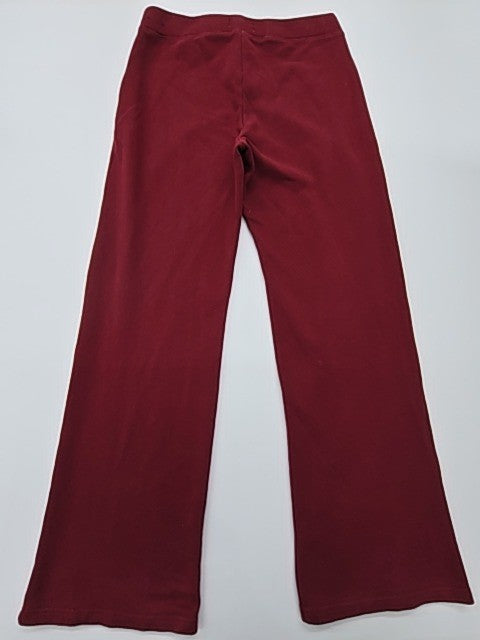 Hollister Men's Burgundy Flared Pants Size L Relaxed Stretch Waistband