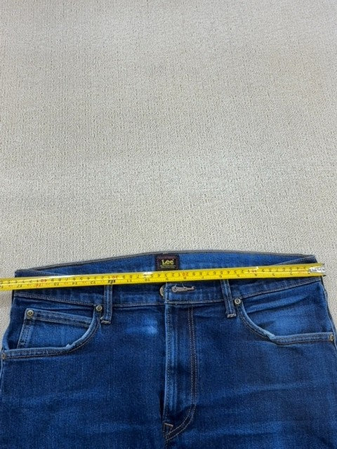 Lee Men's Slim Tapered Luke Stretch Jeans L34 Waist 34 Inseam 34