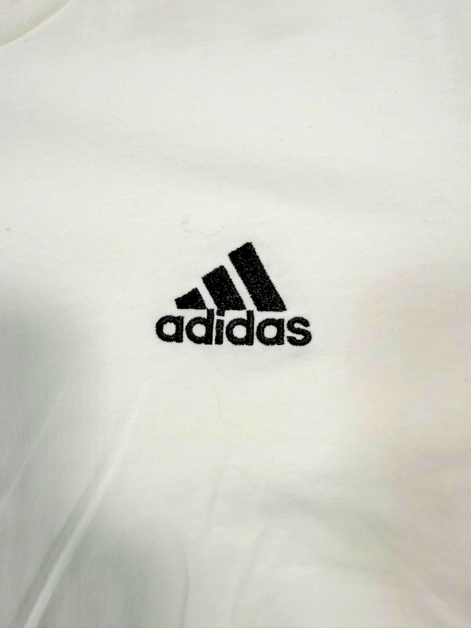 Adidas Essentials Men's Single Jersey 3-Stripes T-Shirt For In White - Size M