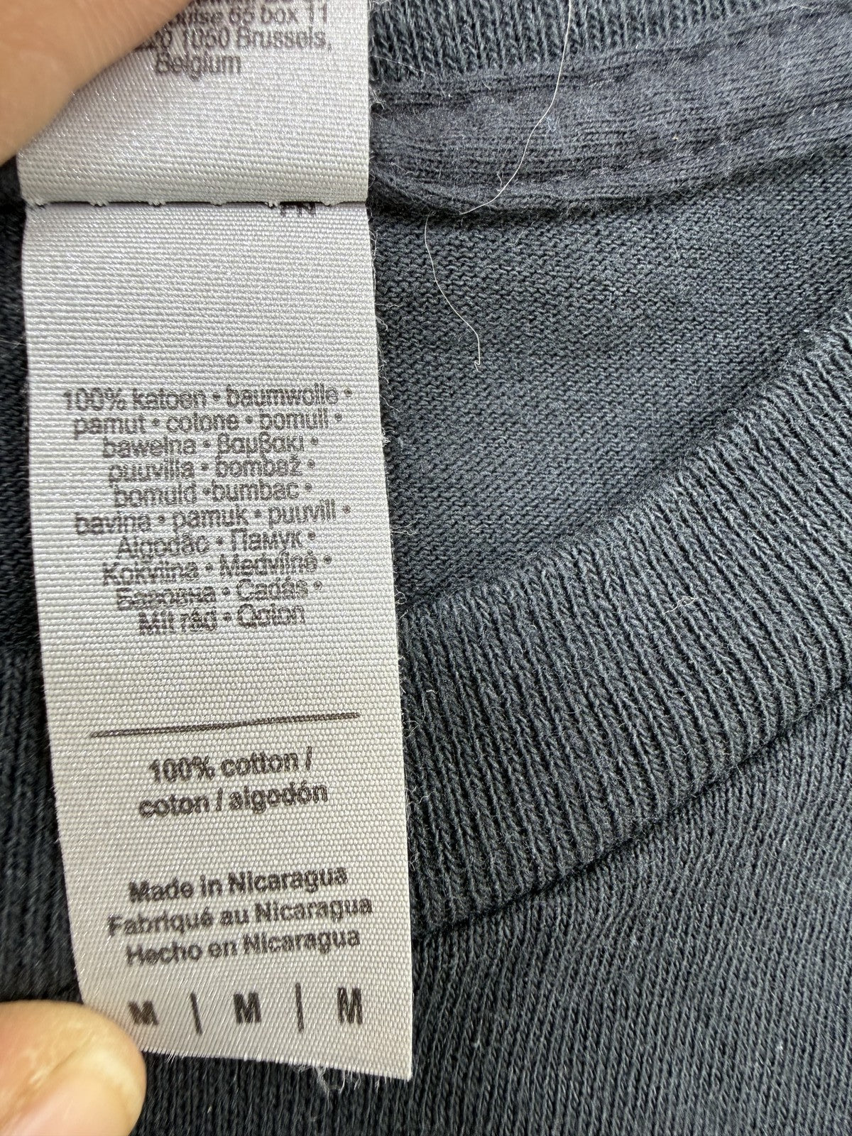 Gildan Men's Black Baltic Graphic T-Shirt Size M Heavy Cotton