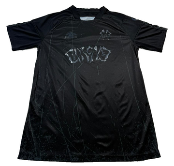 Umbro X Bott 2023 Soccer Jersey Black Graphic Print Men's Size L Rare Gorpcore
