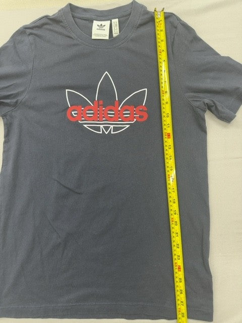 Adidas Originals Trefoil Graphic T-Shirt Navy Blue Men's Size M