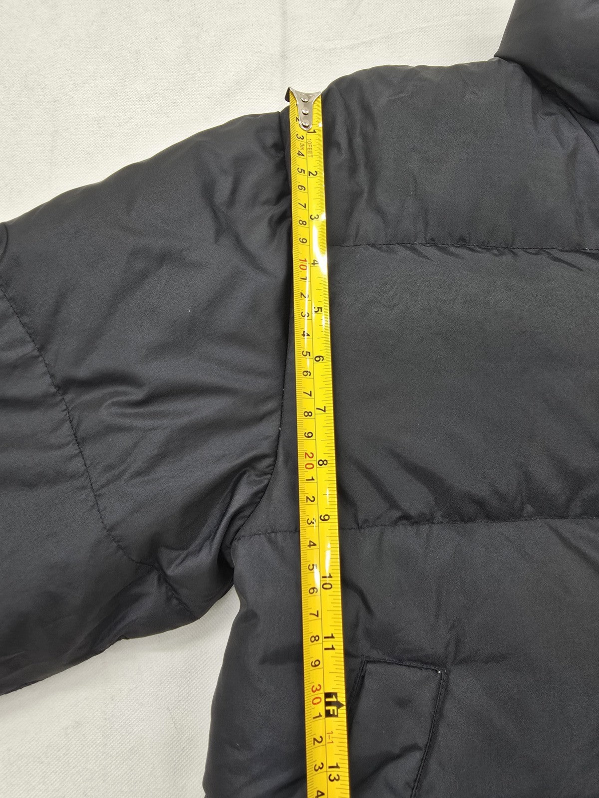 Champion Men's Black Lightweight Puffer Hooded Jacket S Regular