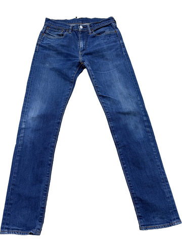 Levi's 512 Slim Taper Jeans Men 31x32 Blue Vintage Medium Wash
