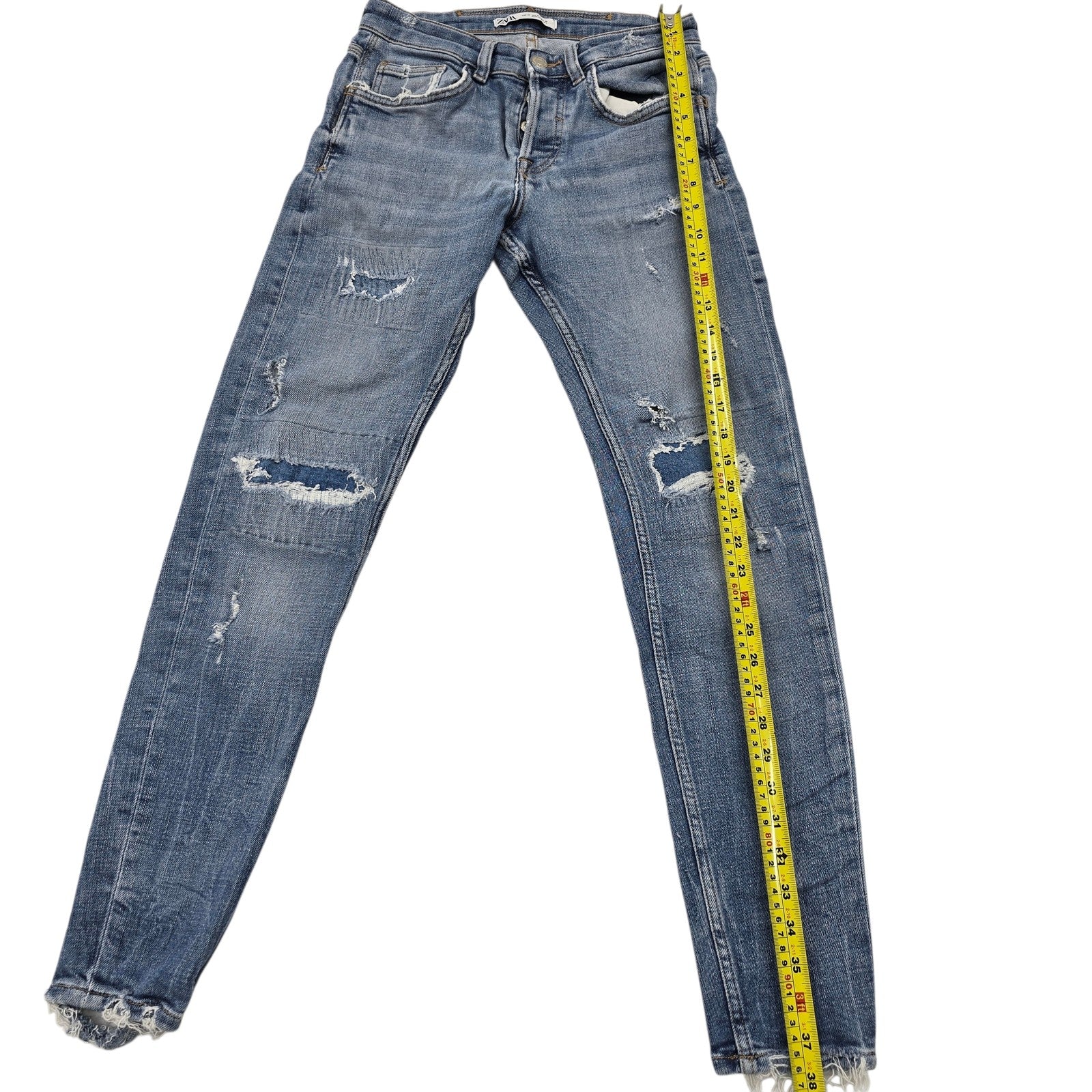 Zara Boys Blue Jeans size 38 product image 7