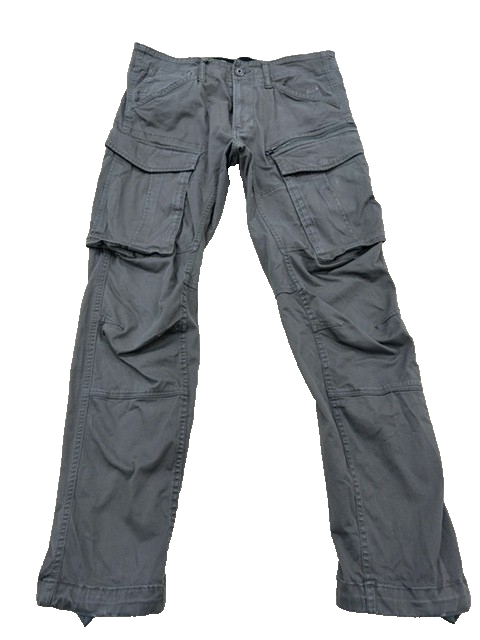 G-Star Raw Men's Gray Pants – Size 32, Cargo
