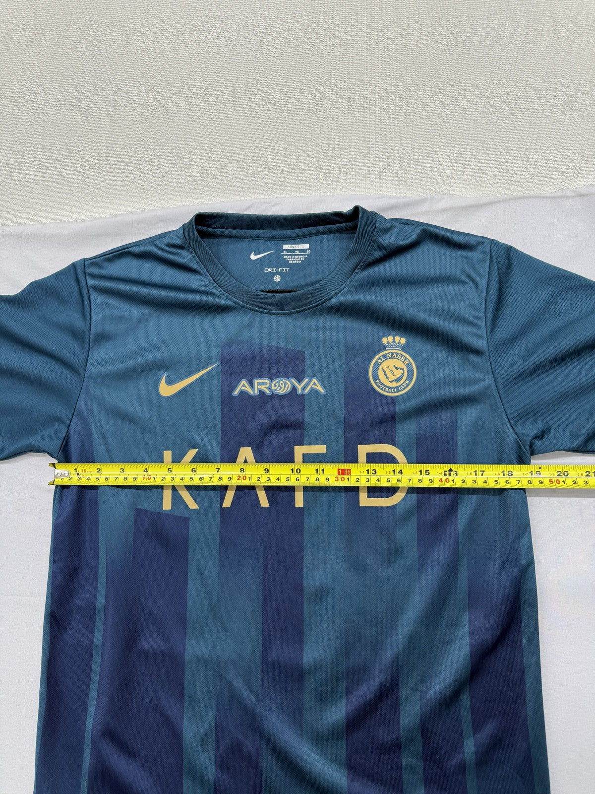 Nike Al Rayyan SC Teal Blue Dri-FIT Slim Fit XL Jersey