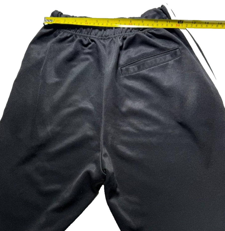 Adidas Black 3-Stripe Juniors Track Pants Joggers Youth Size M