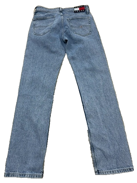 Tommy Jeans Men's Blue Straight Leg Ethan Relaxed Fit 30x32