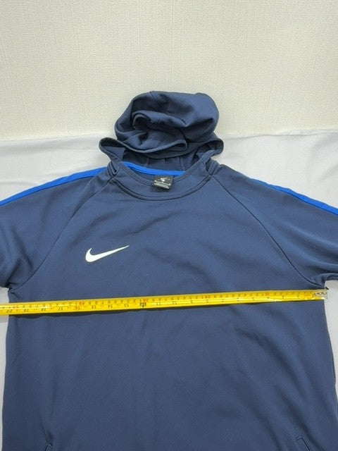 Nike Men's Dri-FIT Blue Pullover Hoodie Size M Training