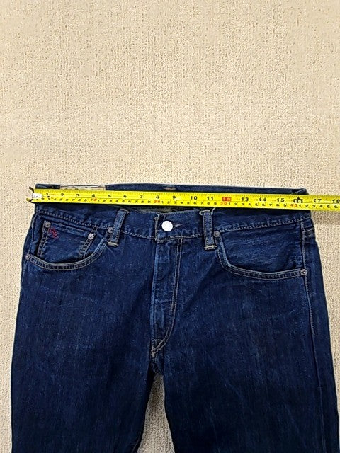 Polo Ralph Lauren Men's Indigo Straight Leg Jeans 33x34