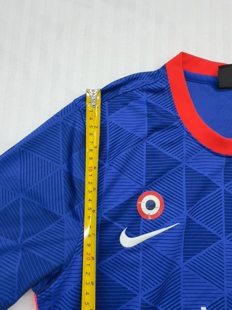 Nike Men's Blue Dri-FIT Soccer Jersey L