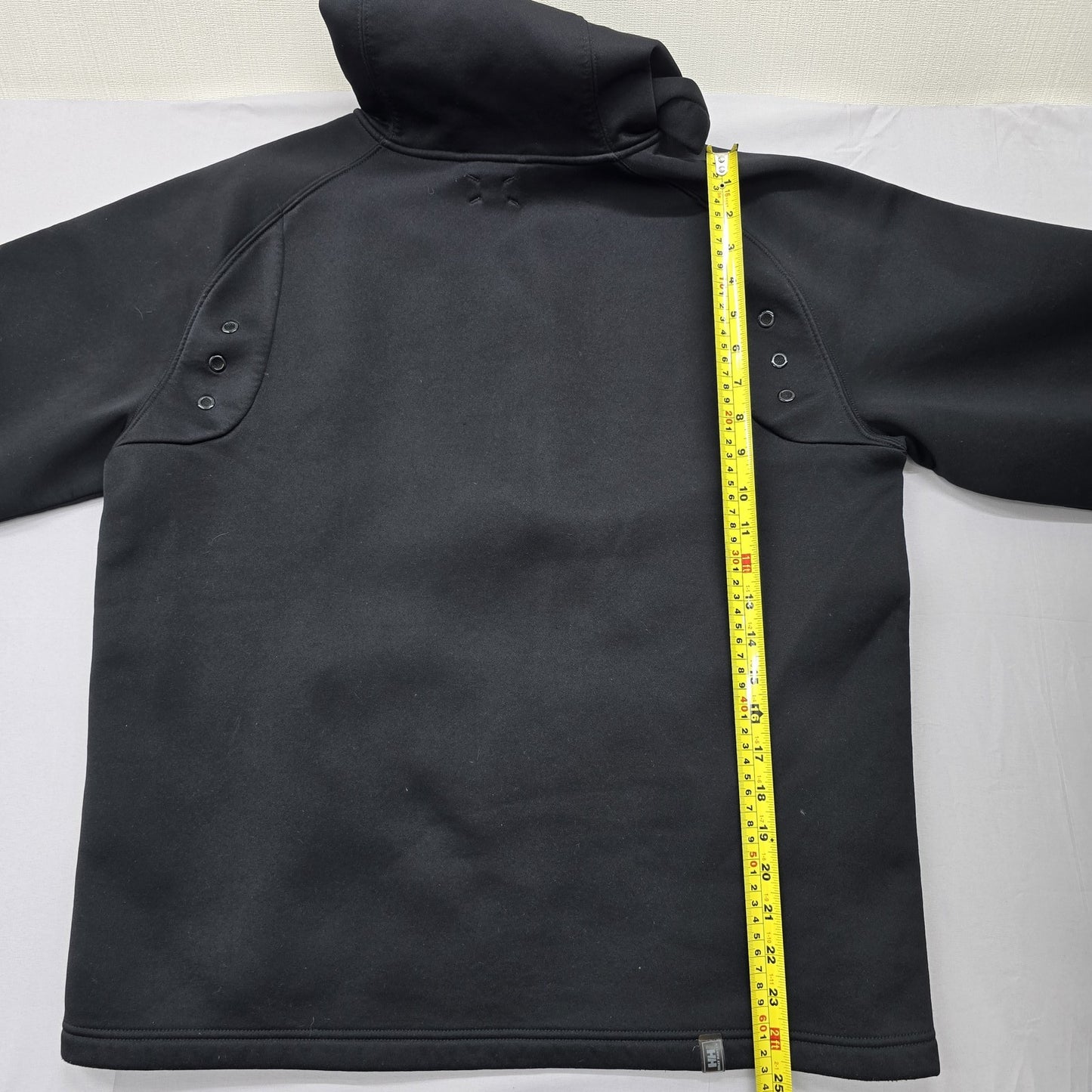 Helly Hansen Men's Black Waterproof Hooded Jacket L Crew 2.0