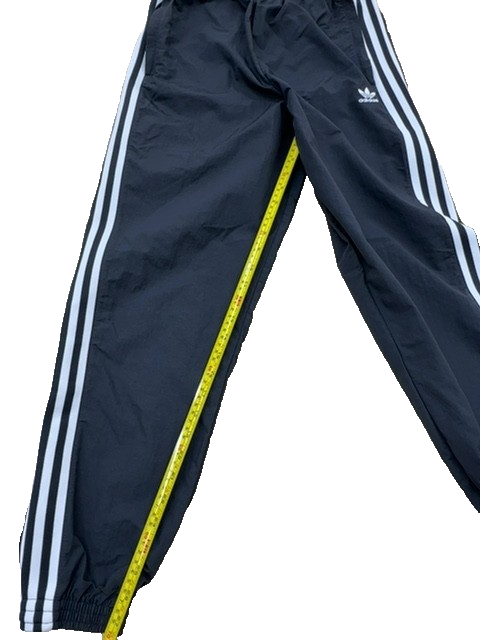 Adidas Men's Navy Primegreen Essentials Track Pants L 3-Stripes
