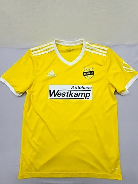 Vintage Adidas Men's Yellow Jersey – Size M, V- Brand Department Type, V-Neck