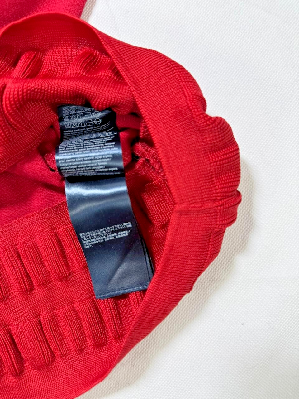 Tommy Hilfiger Red Light Weight Sweater For Women - Size XS