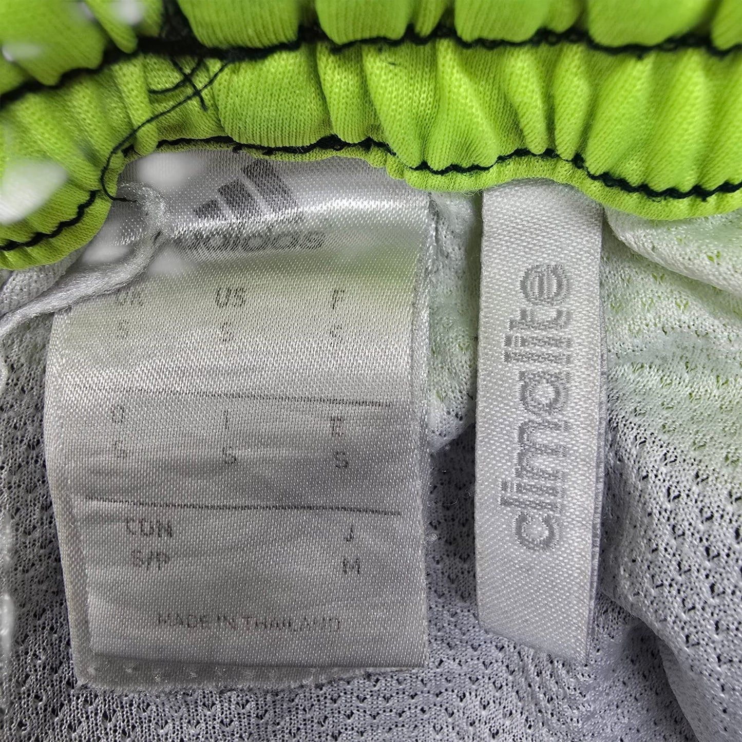 Adidas Men's Black Lime Green Climalite Athletic Shorts Size M