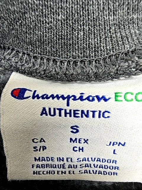 Champion Reverse Weave Gray Pullover Hoodie S Unisex