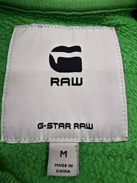 G-Star Raw Men's Green Crewneck Sweatshirt M Regular Fit