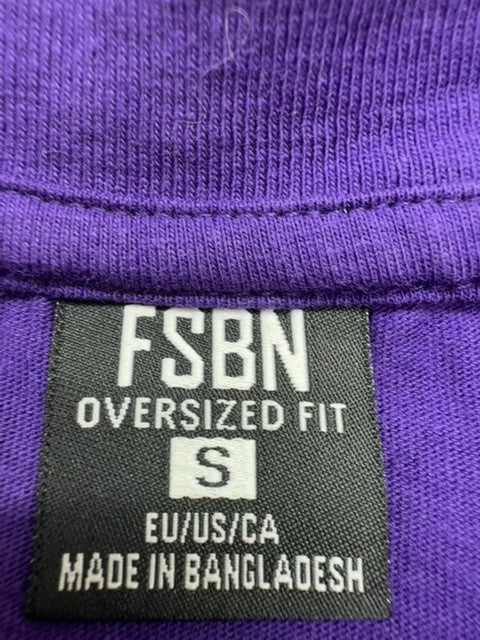 ESBN Unisex Purple T-Shirt size S product image 3