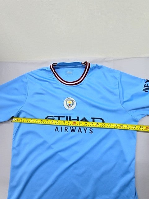 Puma Men's XL Blue Short Sleeve Dry Cell Jersey 100% Poly
